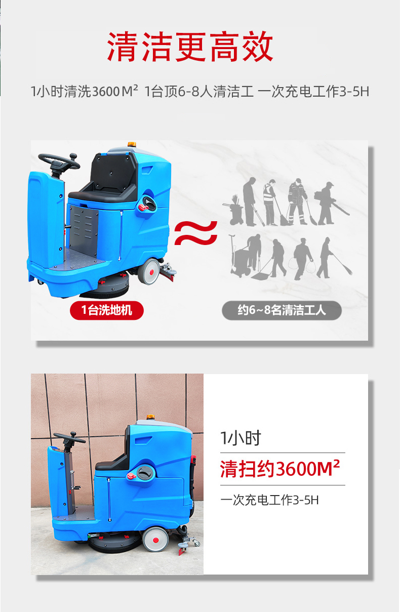 嘉义驾驶式洗地机更适合用在高铁站