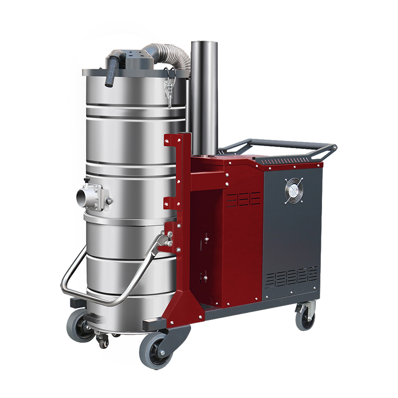 嘉义坦洁380V 双桶手动反吹工业吸尘器X8系列