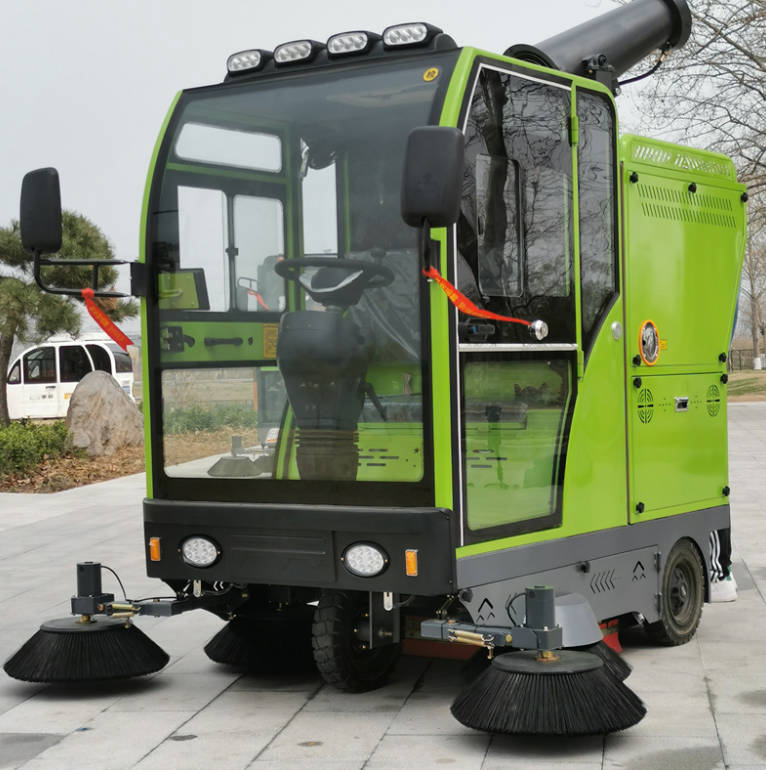 嘉义道路清洁广泛应用电动环卫清扫车